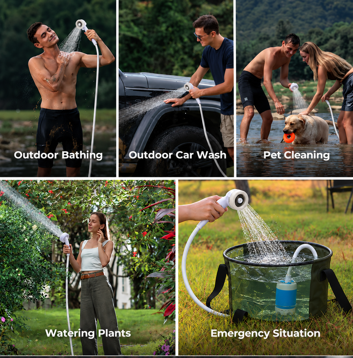 TrailVero Portable Shower
