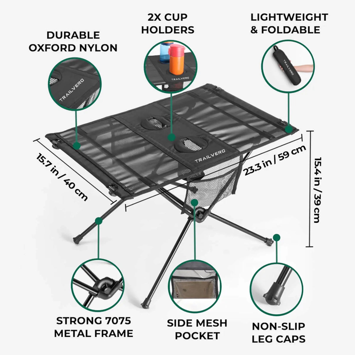 TrailVero Folding Table